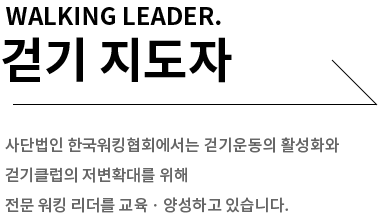 걷기 지도자